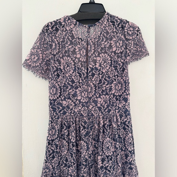 Eliza J Floral Lace Fit-and-Flare Dress - Picture 5 of 10